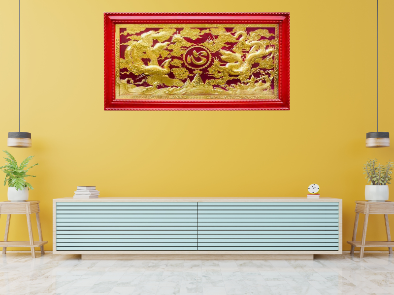 Tranh mạ vàng là gì