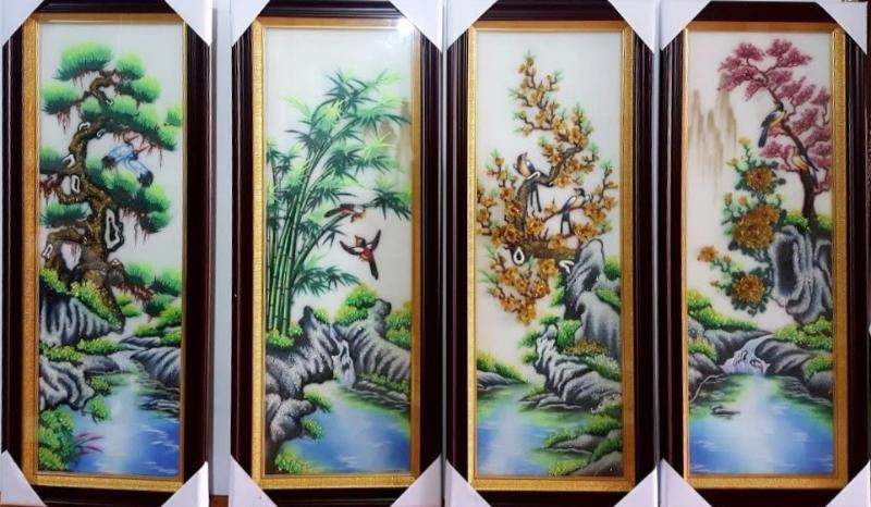 Vị trí treo tranh tứ quý trong nhà