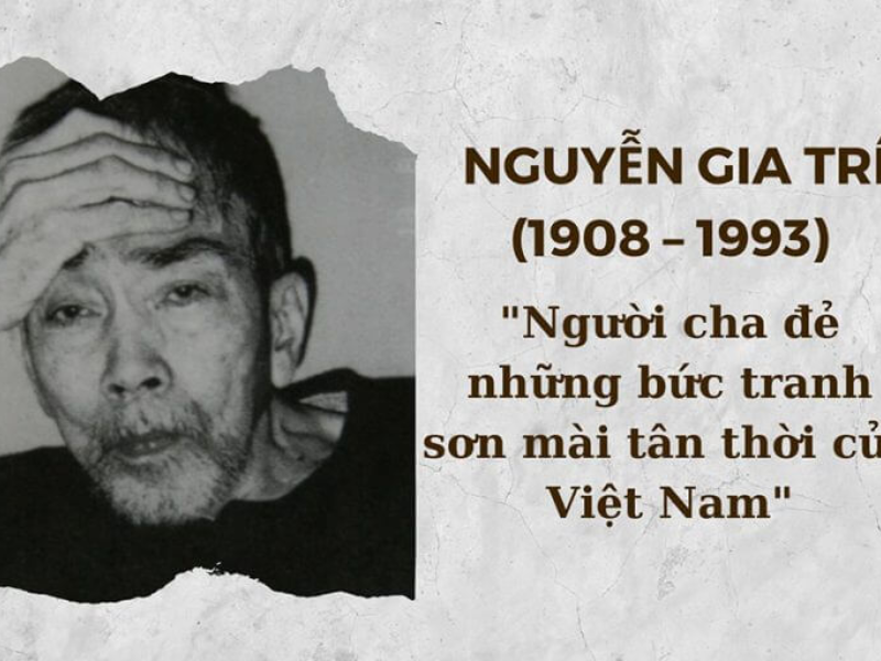 Chân dung họa sĩ Nguyễn Gia Trí