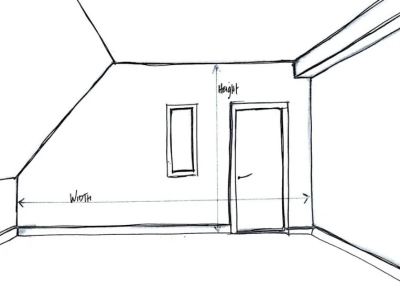 Chọn tỷ lệ tranh dán tường phù hợp