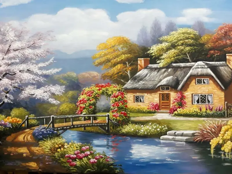 Nên chọn tranh vẽ danh lam thắng cảnh dựa vào phong thủy