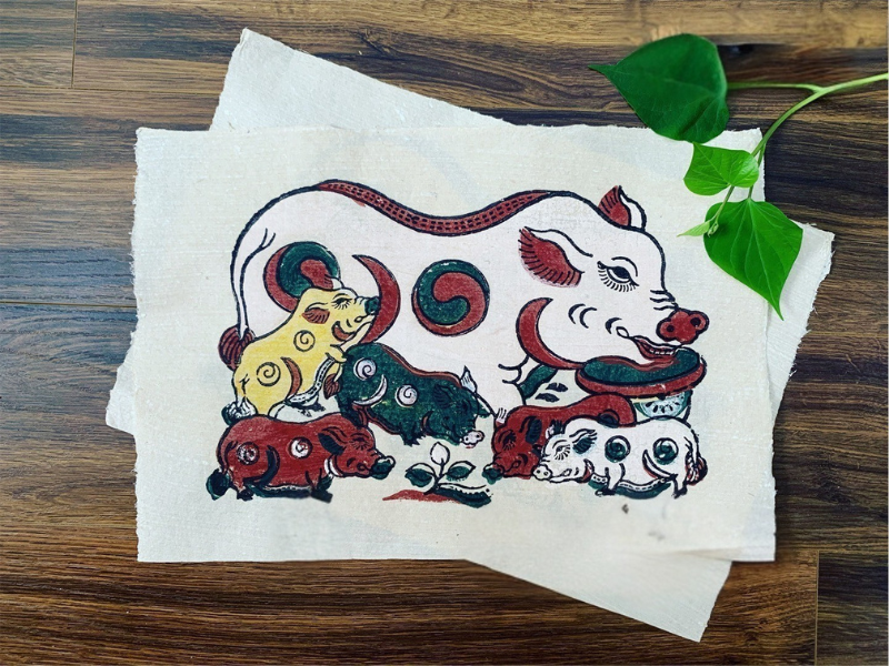 Phân biệt tranh Đông Hồ chất lượng và tranh in tạp nham