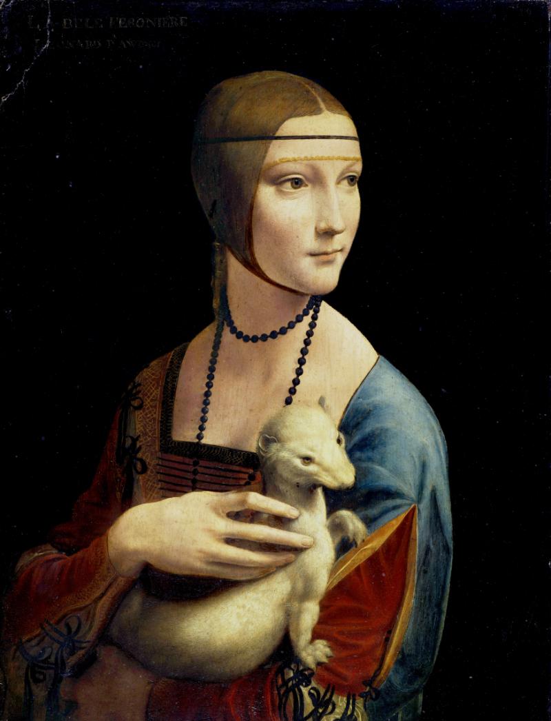 Bức tranh Lady with an Ermine