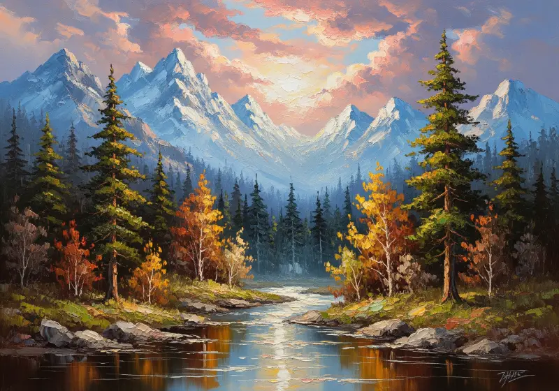 Thiên nhiên núi rừng hùng vĩ