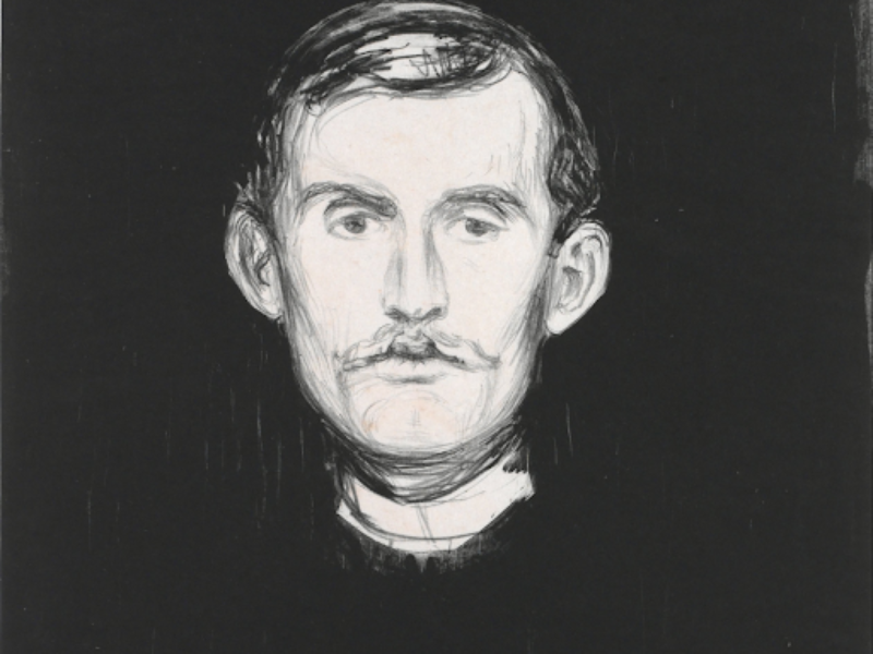 Chân dung họa sĩ Edvard Munch