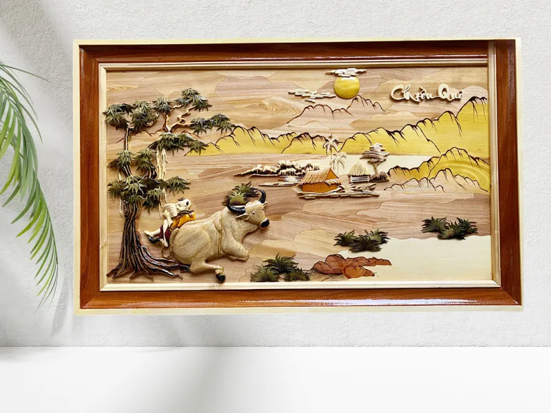 Tranh gỗ treo tường 3D