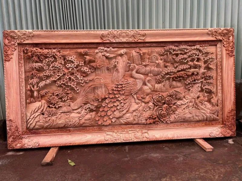 Tranh gỗ treo tường phong thủy