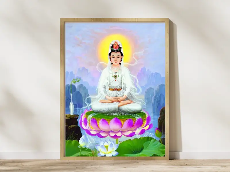 Tranh phật Quán Thế Âm Bồ Tát
