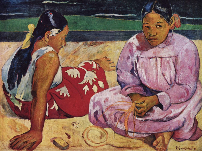 Bức họa "Two Tahitian Women"