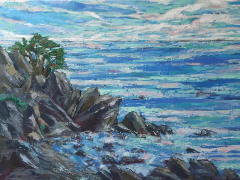 Vẻ đẹp hoang sơ, đầy sức sống của ghềnh đá ven biển trước