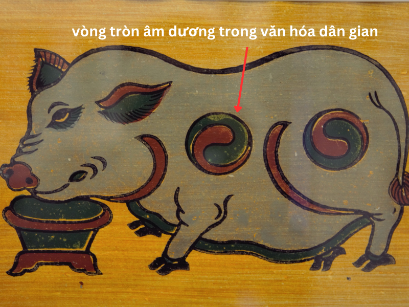 Vòng tròn âm dương trong văn hóa dân gian