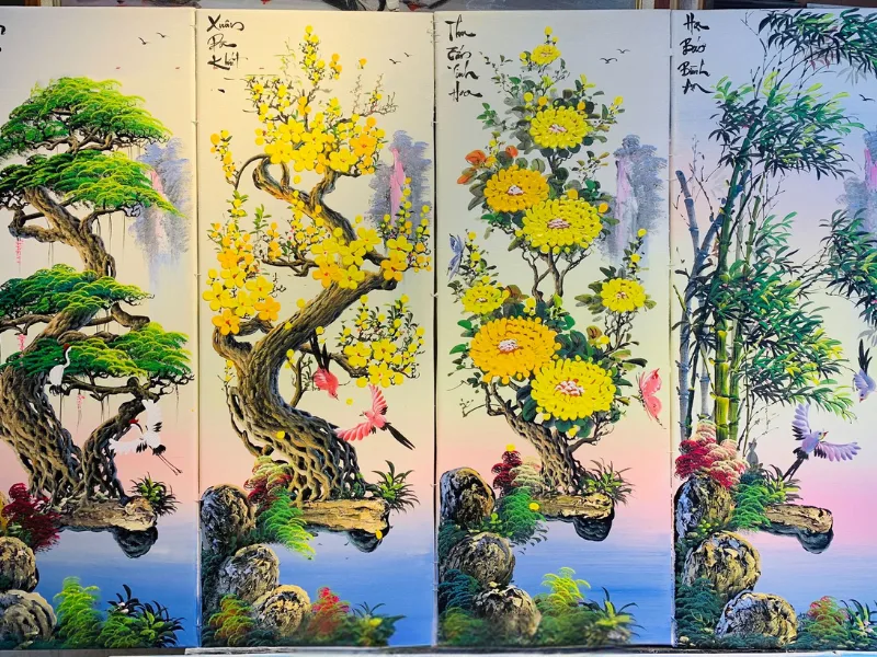 Ý nghĩa tranh tứ quý