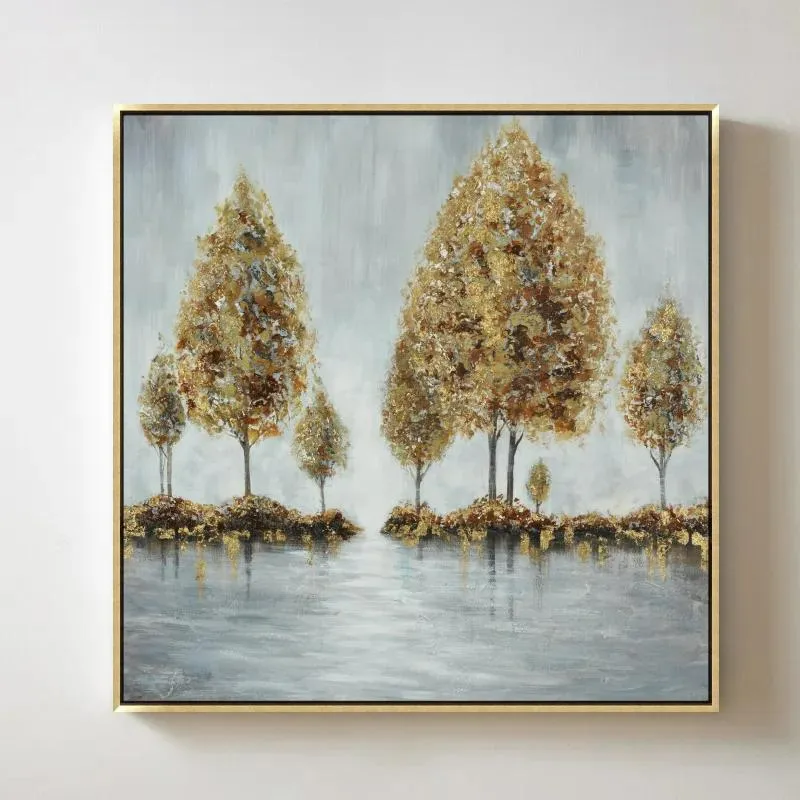 Cách treo tranh canvas không cần khoan tường