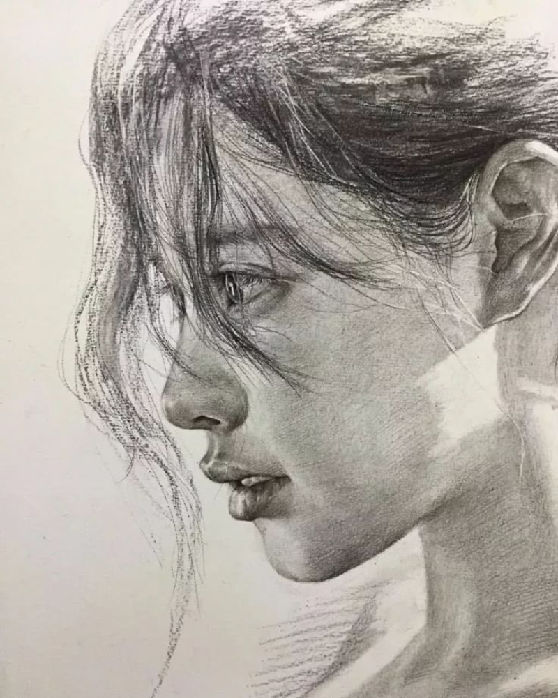 Tranh chân dung cận mặt