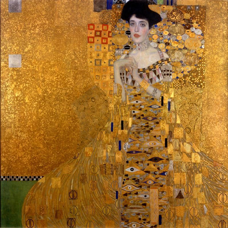 Portrait of Adele Bloch-Bauer I – Biểu tượng vàng son của trường phái Tượng trưng