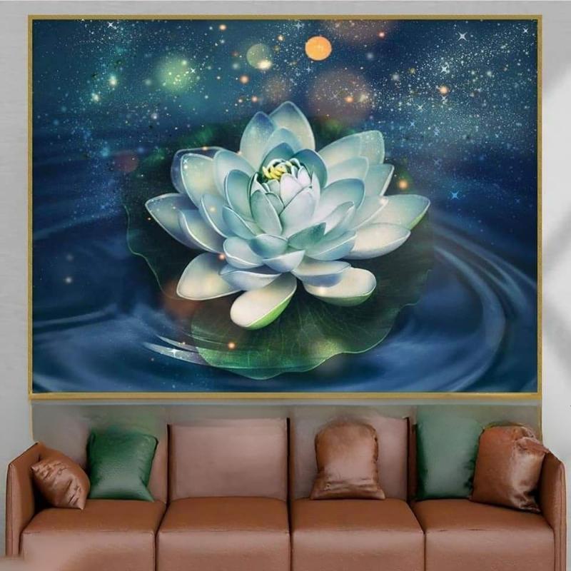 Chọn tranh hoa sen phù hợp với không gian