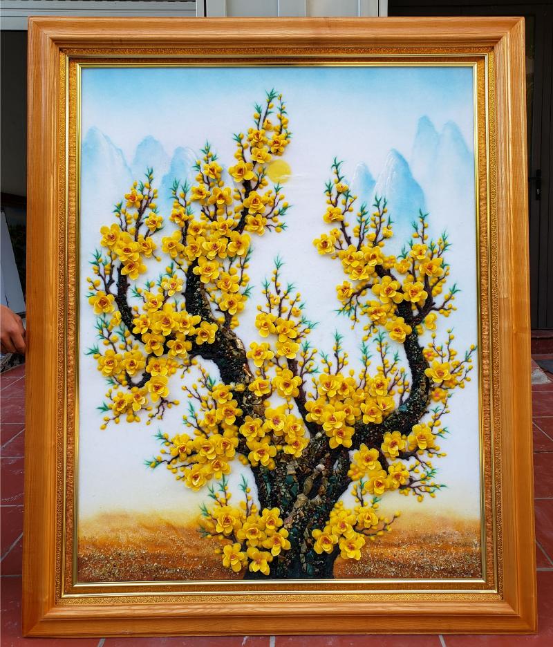 Đặc điểm tranh hoa mai vàng