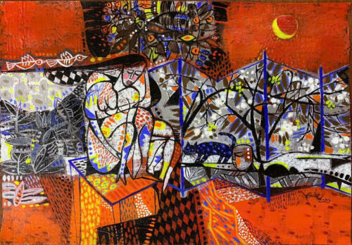 Tựa Mình Bên Trăng