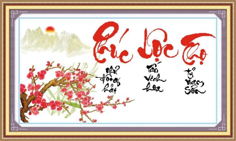 Tranh thêu chữ thập