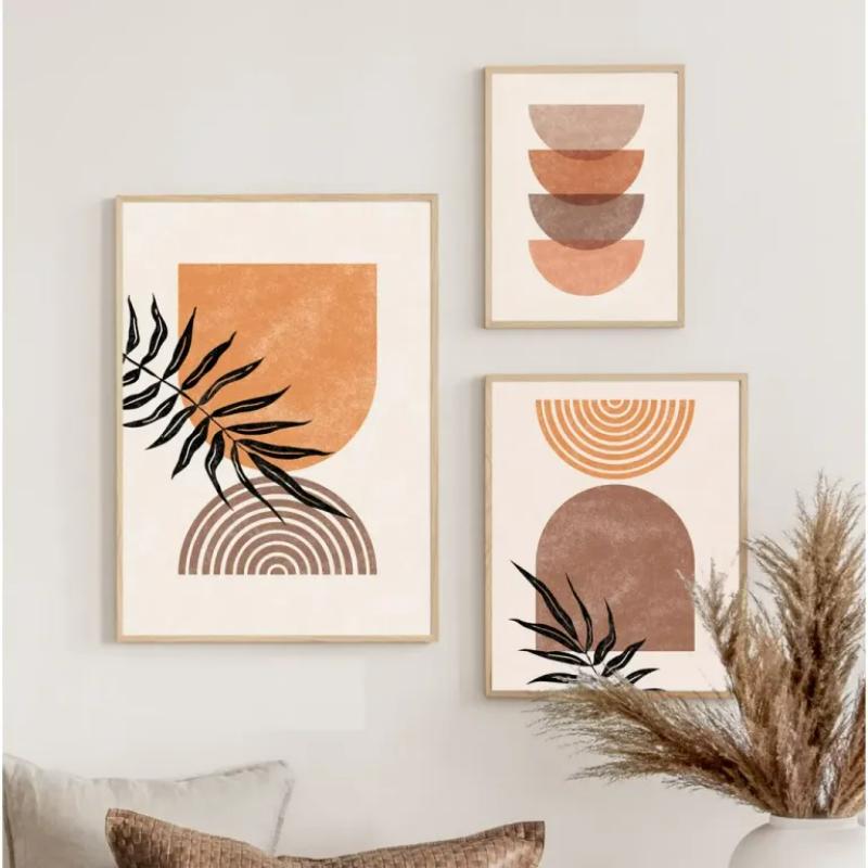 Tranh canvas bộ ba tấm