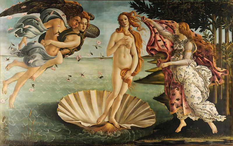 The Birth of Venus (Sự ra đời của thần Vệ Nữ)