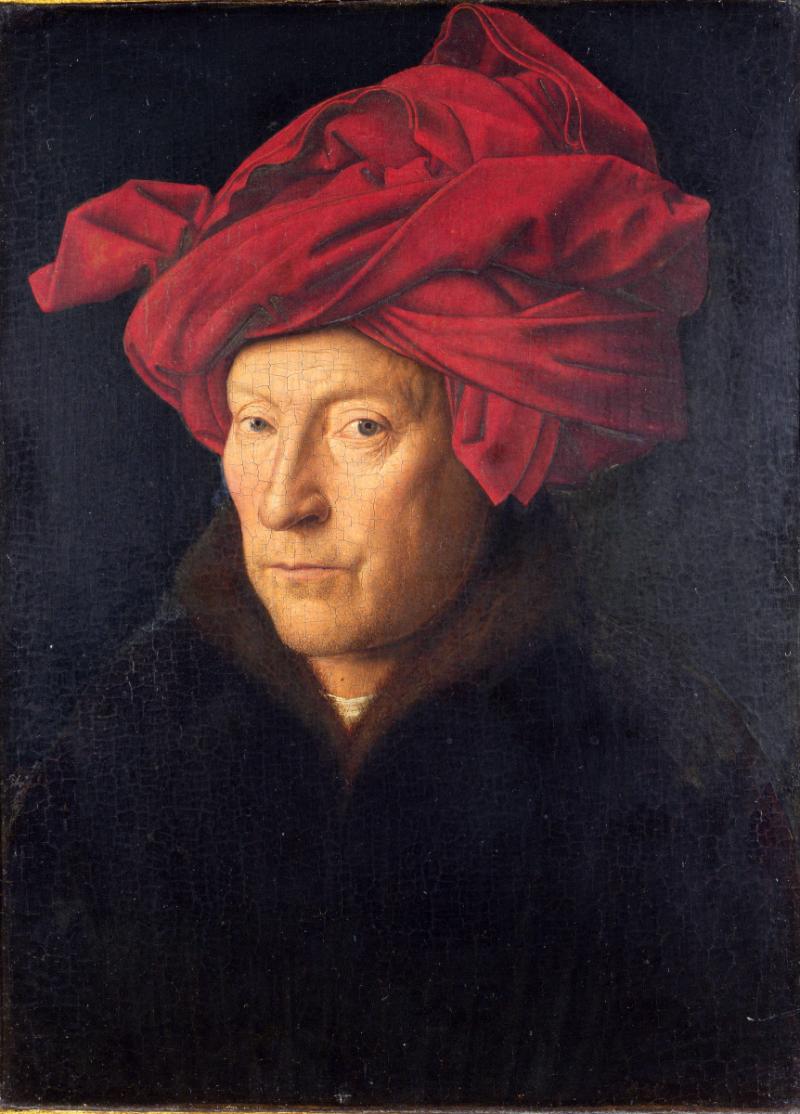 Tác phẩm "Arnolfini" của Jan van Eyck là một kiệt tác chân dung kinh điển