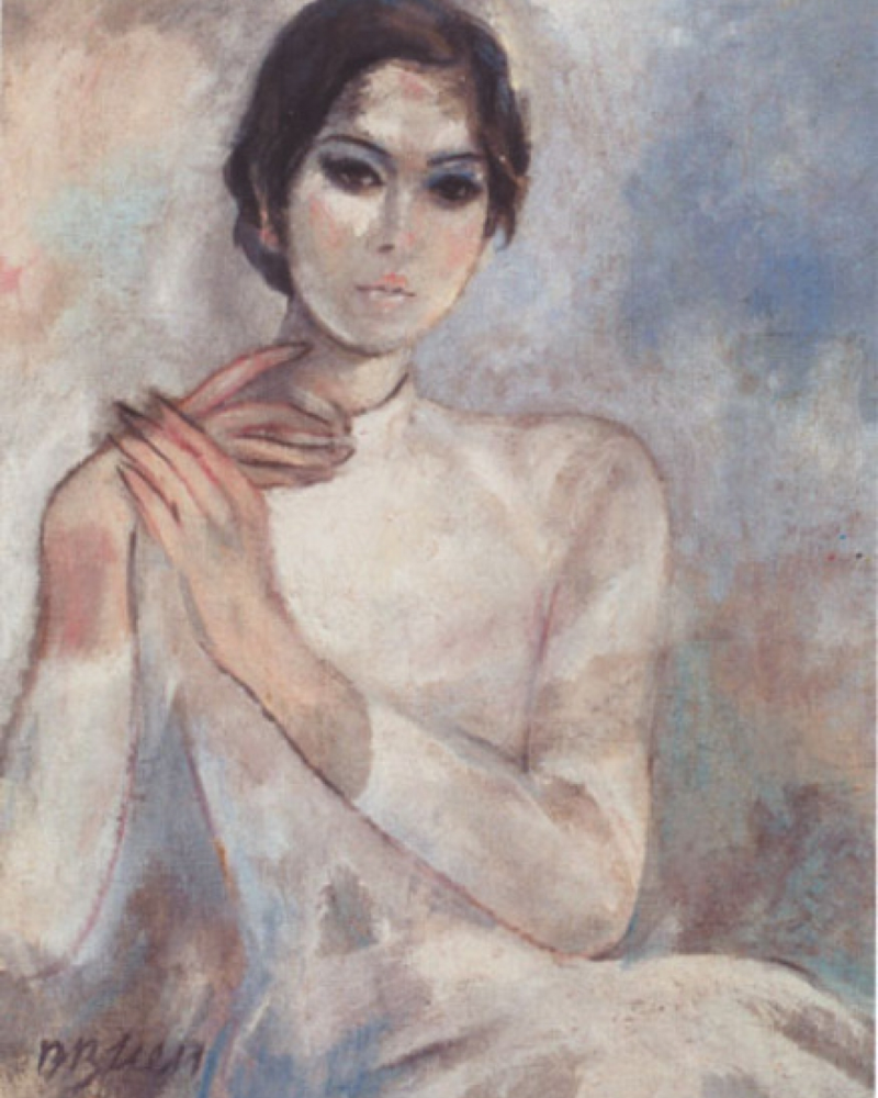 Bức tranh chân dung thiếu nữ