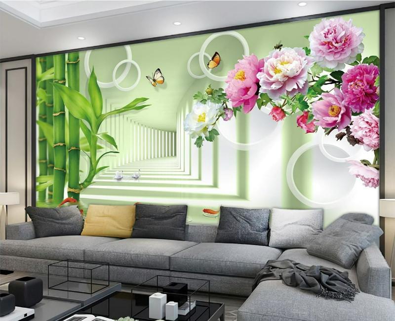 Tranh 3d phòng khách cung cấp các mẫu tranh