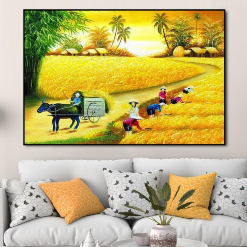 Tranh 3D phòng khách đẹp