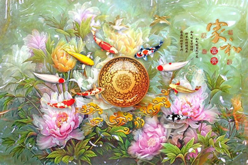 Ngoài yếu tố phong thủy bạn cũng cần cân nhắc yếu tố chất liệu và phong cách nội thất để lựa chọn tranh phù hợp