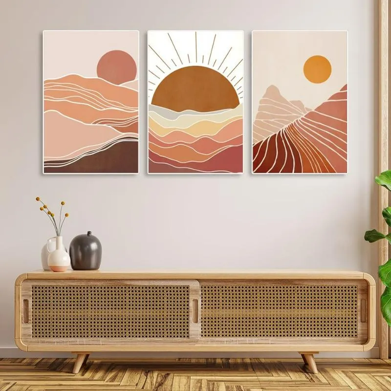 Tranh canvas cho người mệnh Kim thu hút tài lộc