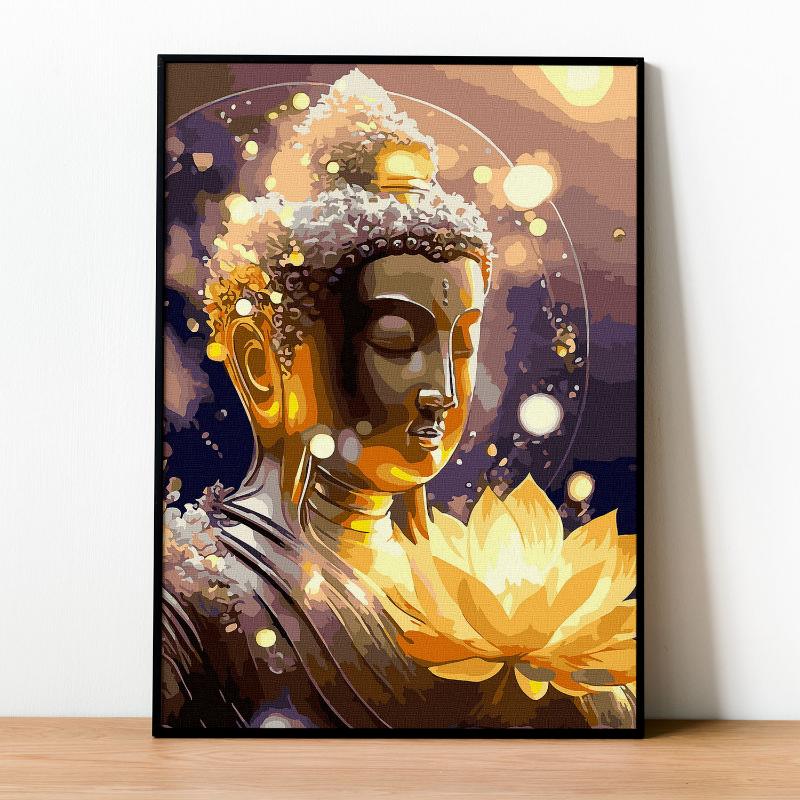 Tranh canvas phật giáo