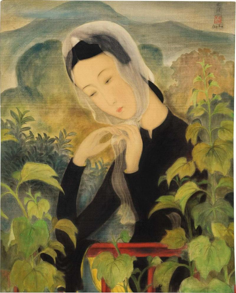 Tranh chân dung hậu cảnh