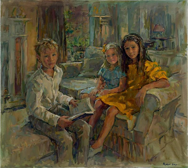 Tranh chân dung nhóm người