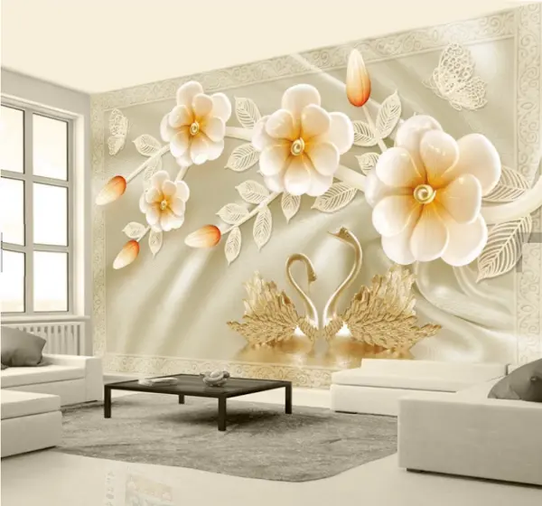 Tranh dán tường 5D chân thực, sang trọng, bền đẹp đến 10 năm
