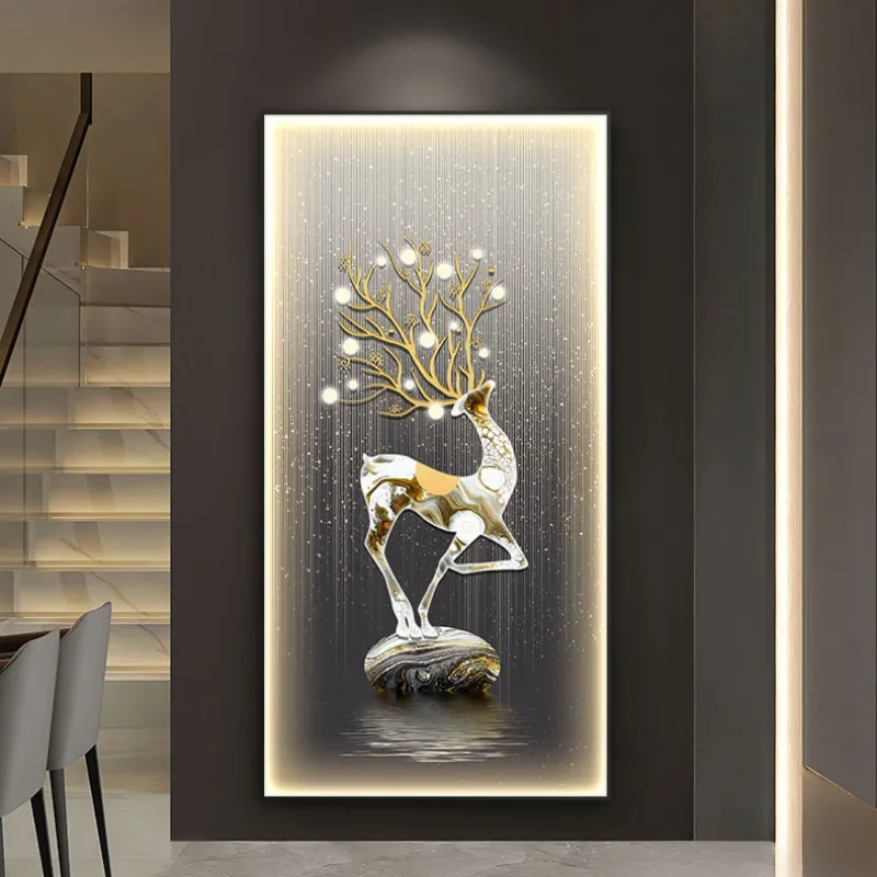 Tranh điện treo tường kết hợp giữa nghệ thuật và công nghệ LED mang đến không gian sống động và ấm cúng