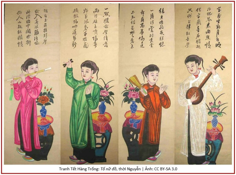 Tranh hàng trống