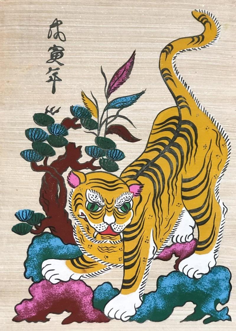 Tranh Hổ Hàng Trống