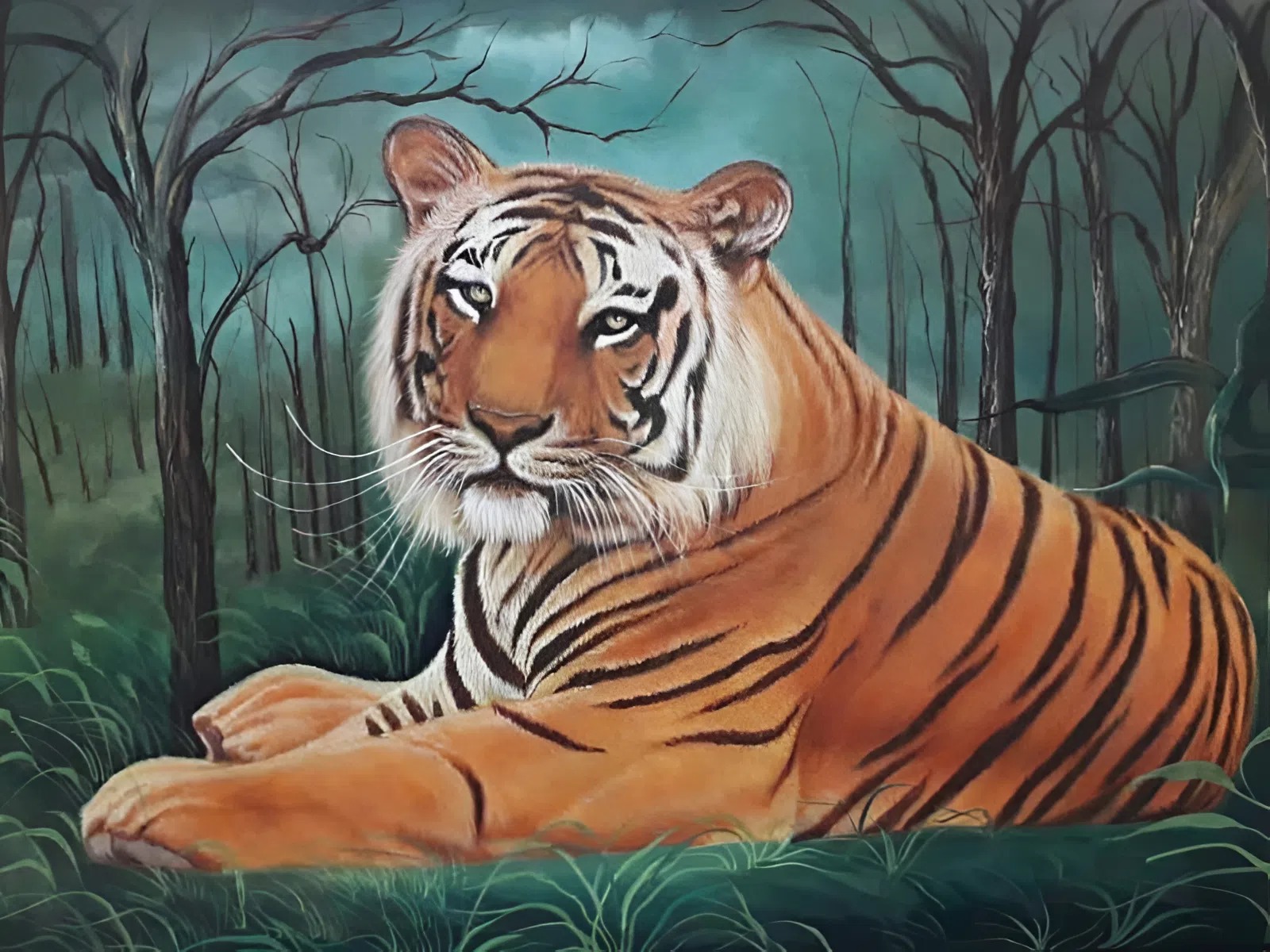 Tranh hổ