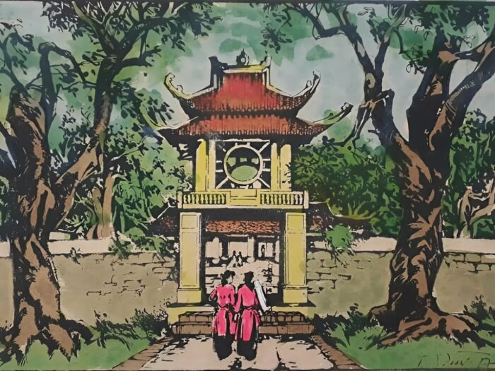 Tranh Khuê Văn Các