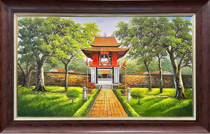 Tranh Khuê Văn Các giúp khai mở trí tuệ, nâng cao học vấn