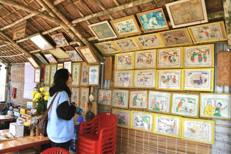 Giá trị văn hóa & mỹ thuật của tranh làng Sình