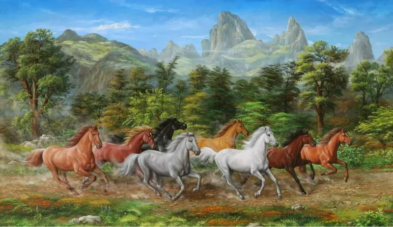 Tranh mã đáo thành công 