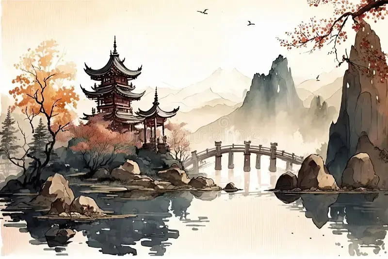 Chọn tranh màu nước theo phong cách nhà tạo điểm nhấn hài hòa không gian