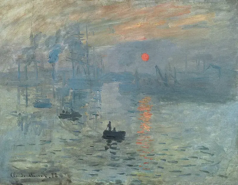 Impression Sunrise khởi nguồn cho trường phái ấn tượng kinh điển
