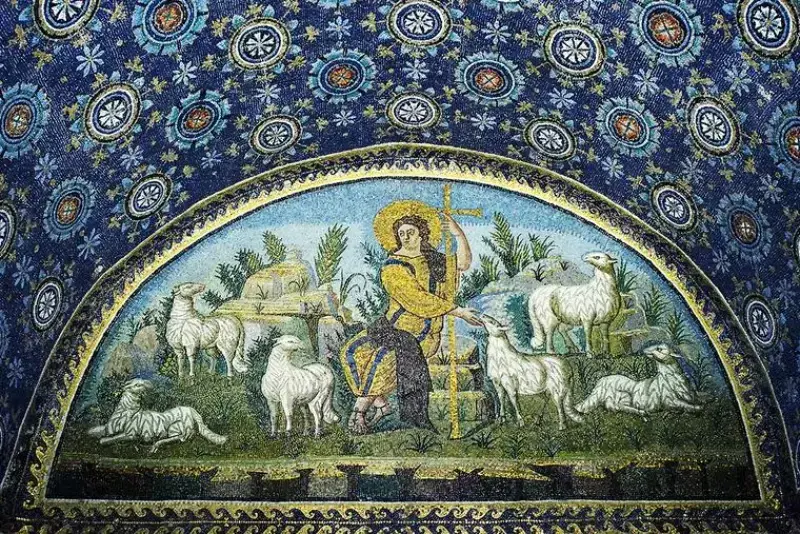 Tranh mosaic thể hiện đa dạng chủ đề từ phong cảnh đến phong thủy nghệ thuật