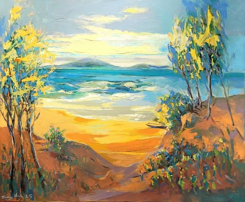 Bức tranh Lối nhỏ ra biển