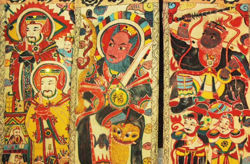 Tranh Thờ miền núi