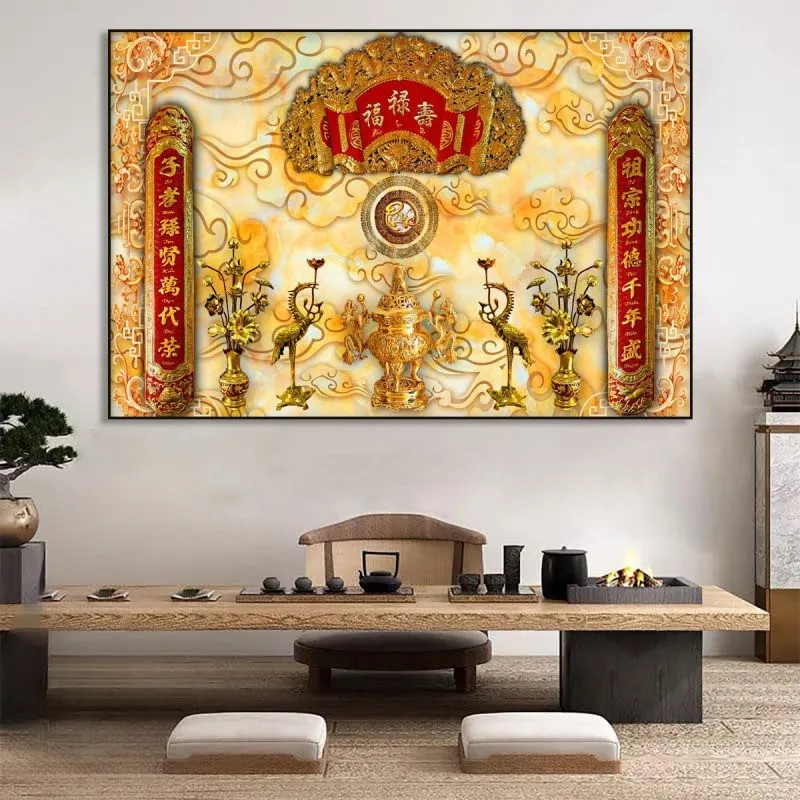 Tranh thờ mang ý nghĩa tâm linh sâu sắc