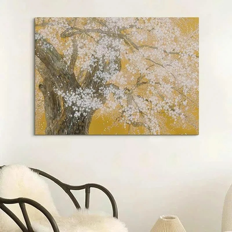 Chất liệu tranh canvas bền bỉ, giữ màu lâu phai